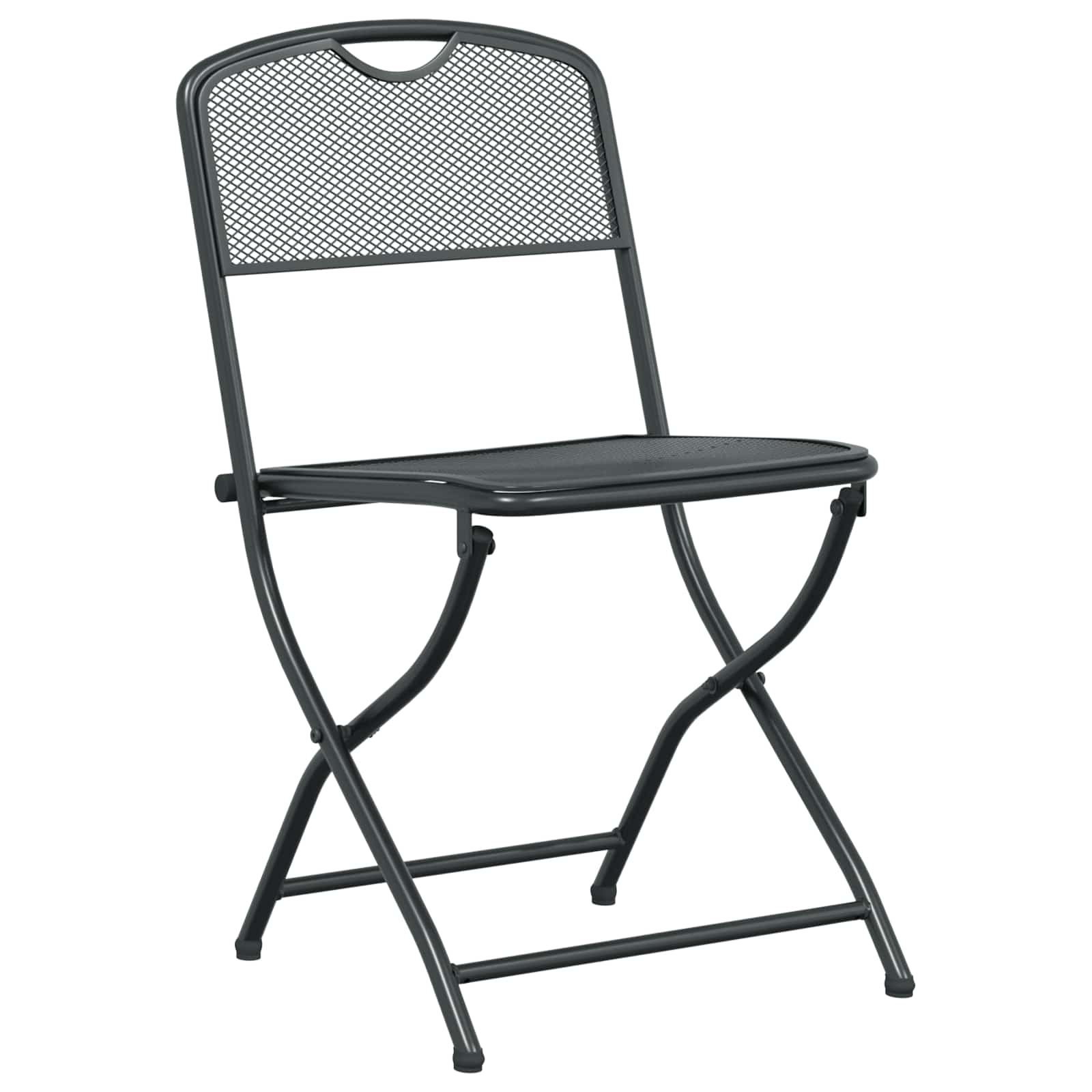 Set di Mobili da Esterno 9 pcs Antracite Ferro e Acciaio | homemem39