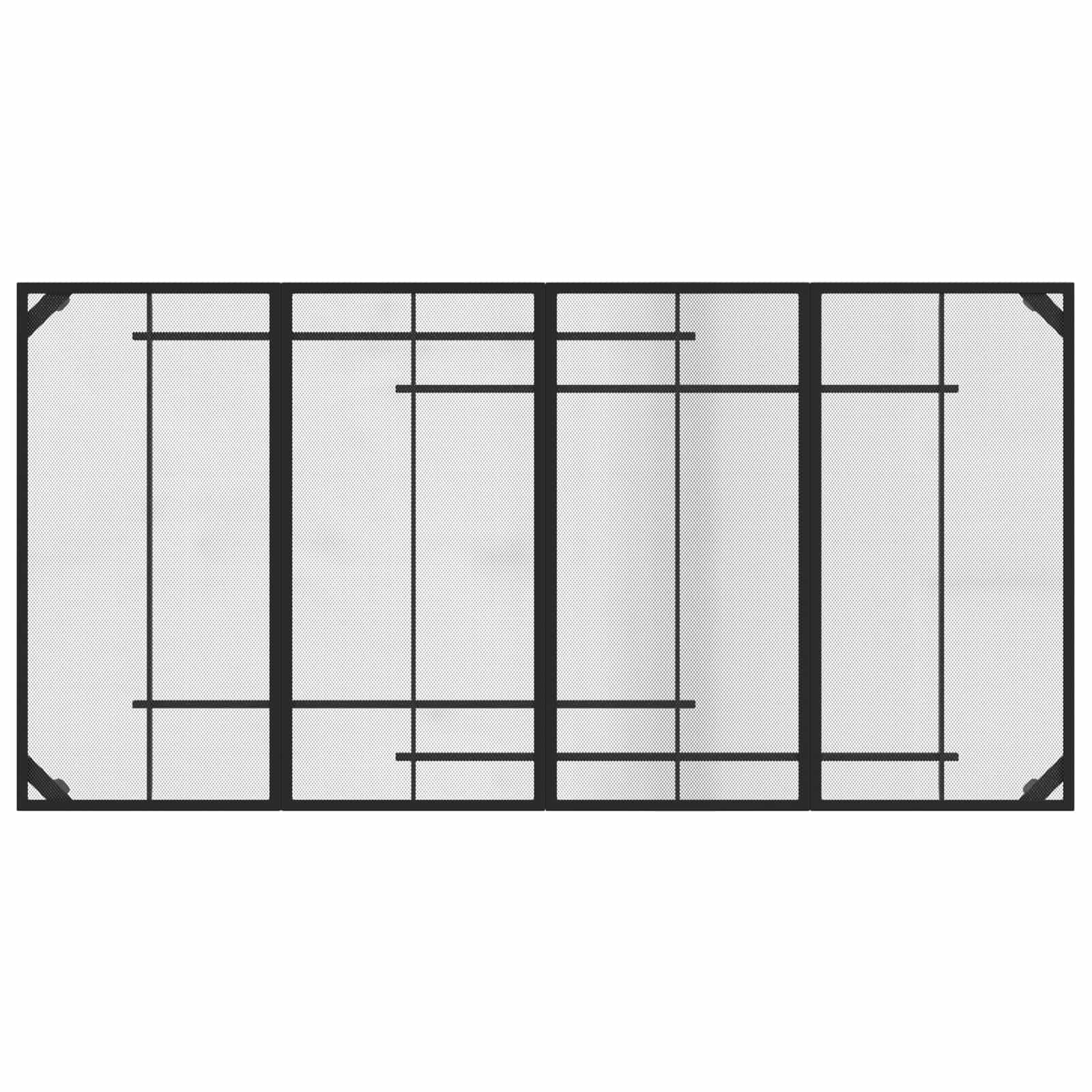 Set di Mobili da Esterno 9 pcs Antracite Ferro e Acciaio | homemem39