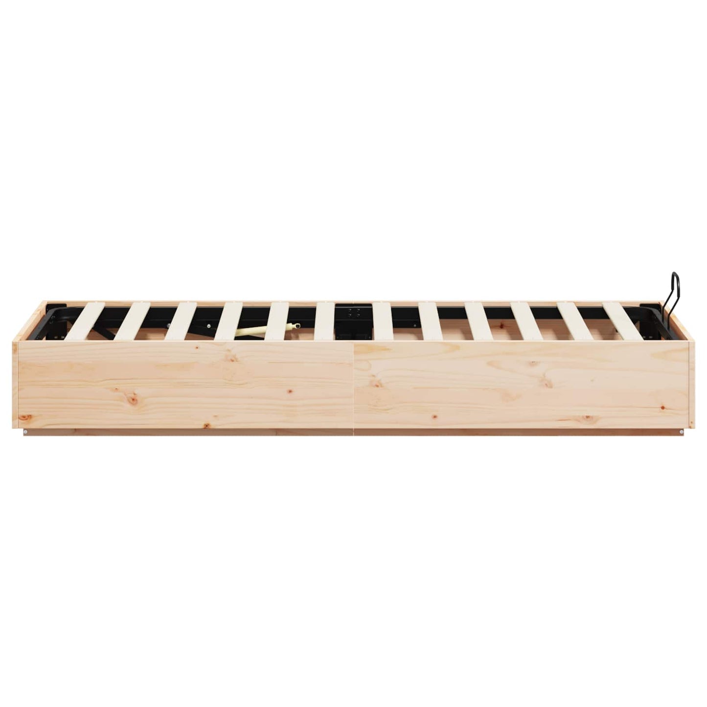 Letto ottomano Naturale 75 x 190 cm Legno di pino massiccio | homemem39