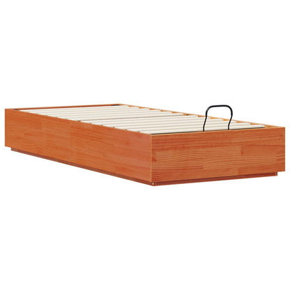 Letto ottomano Marrone Cera 75 x 190 cm Legno di pino massiccio | homemem39
