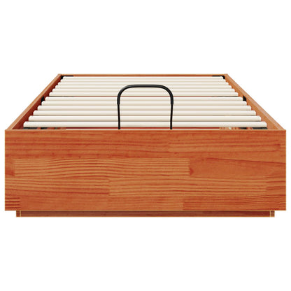 Letto ottomano Marrone Cera 90 x 190 cm Legno di pino massiccio | homemem39