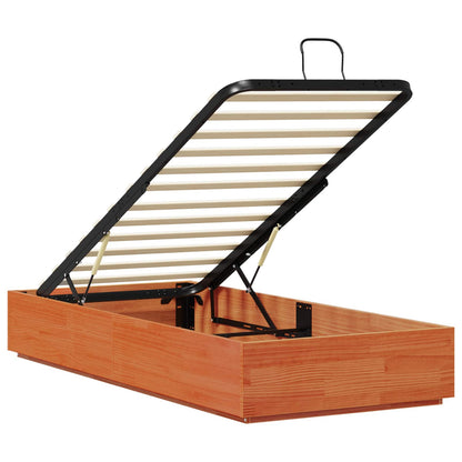 Letto ottomano Marrone Cera 80 x 200 cm Legno di pino massiccio | homemem39