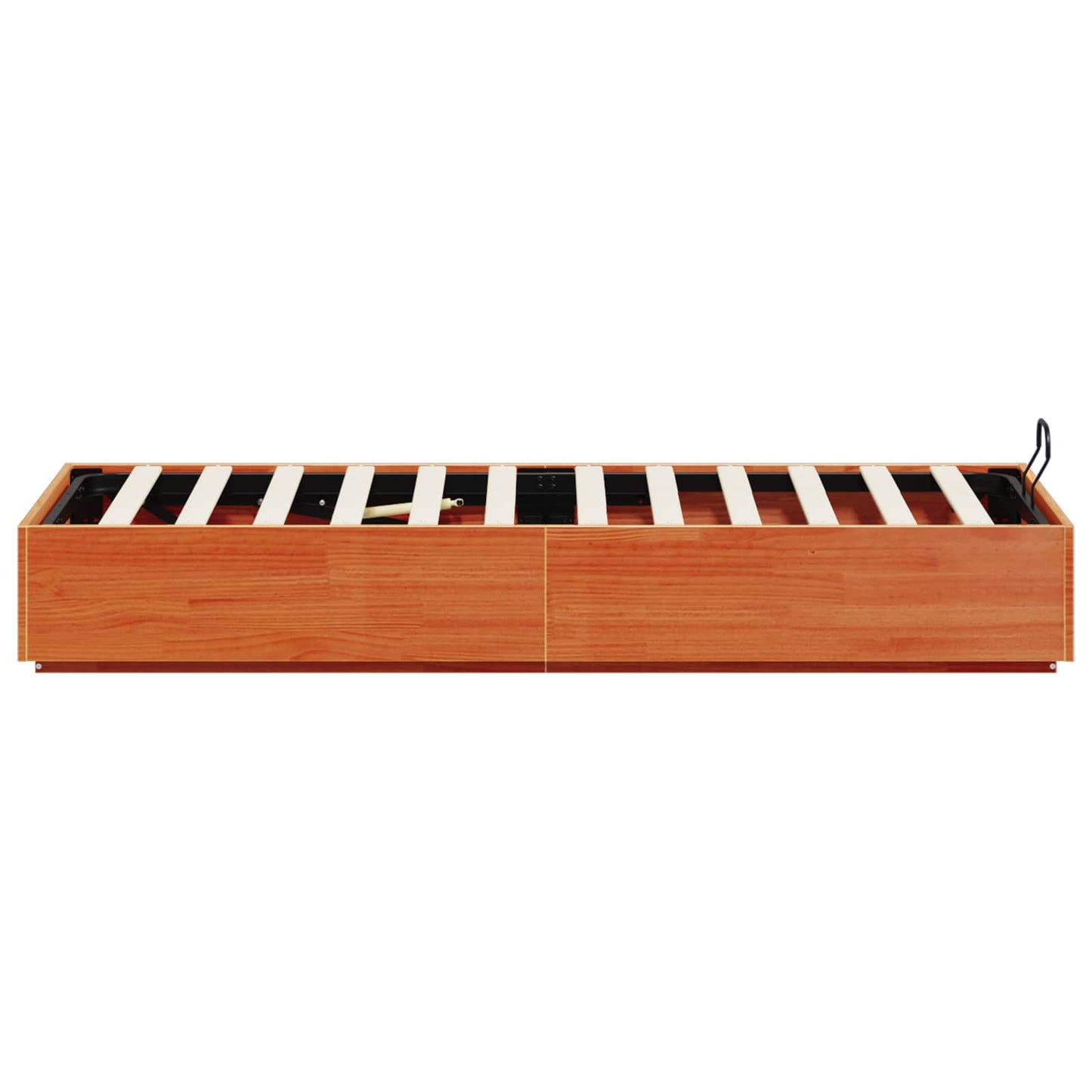 Letto ottomano Marrone Cera 90 x 200 cm Legno di pino massiccio | homemem39