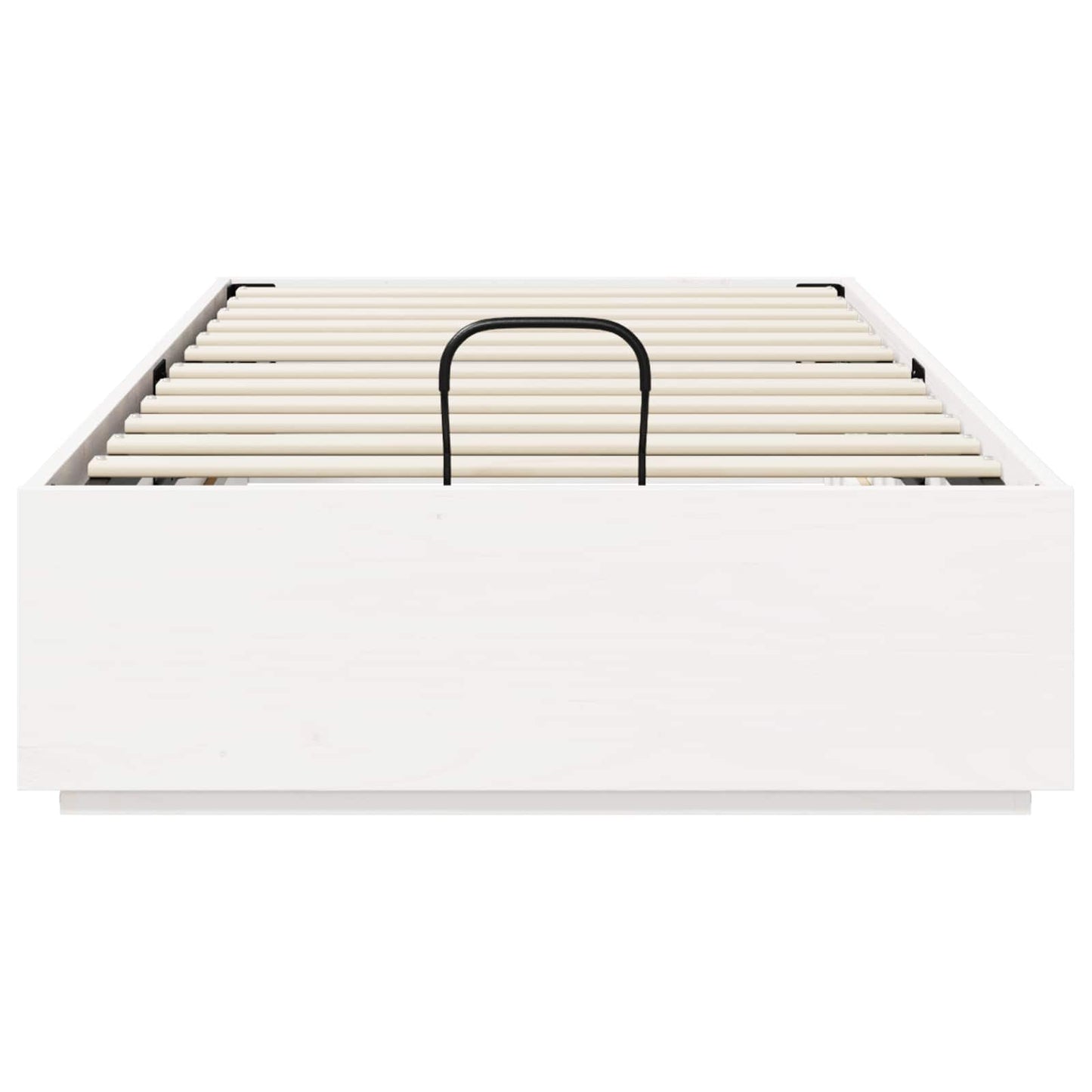 Letto ottomano Bianco 100 x 200 cm Legno di pino massiccio | homemem39