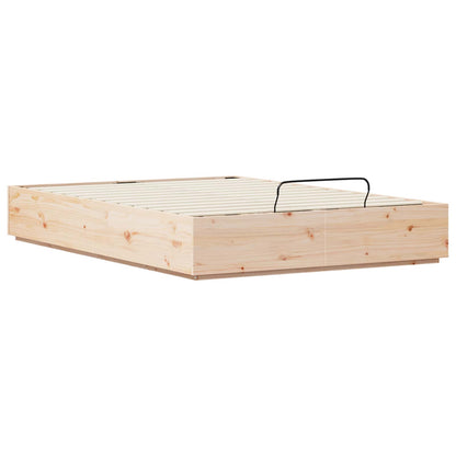 Letto ottomano Naturale 120 x 190 cm Legno di pino massiccio | homemem39
