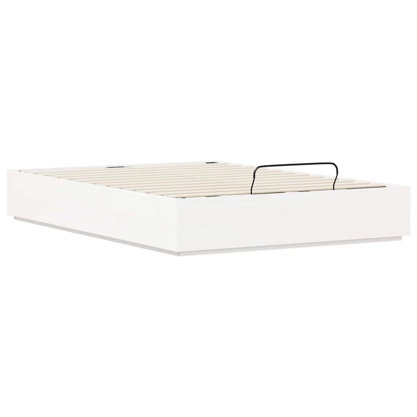 Letto ottomano Bianco 120 x 190 cm Legno di pino massiccio | homemem39