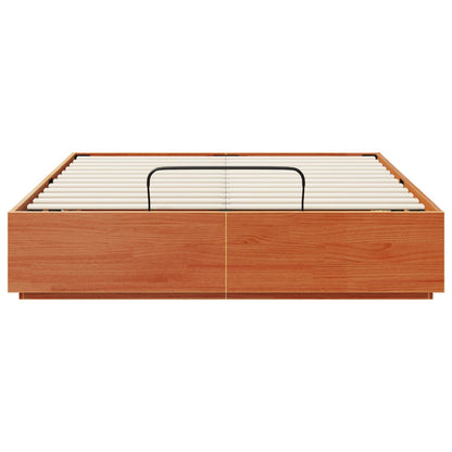 Letto ottomano Marrone Cera 135 x 190 cm | homemem39