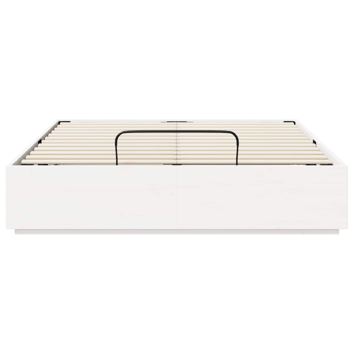 Letto ottomano Bianco 140 x 190 cm Legno di pino massiccio | homemem39