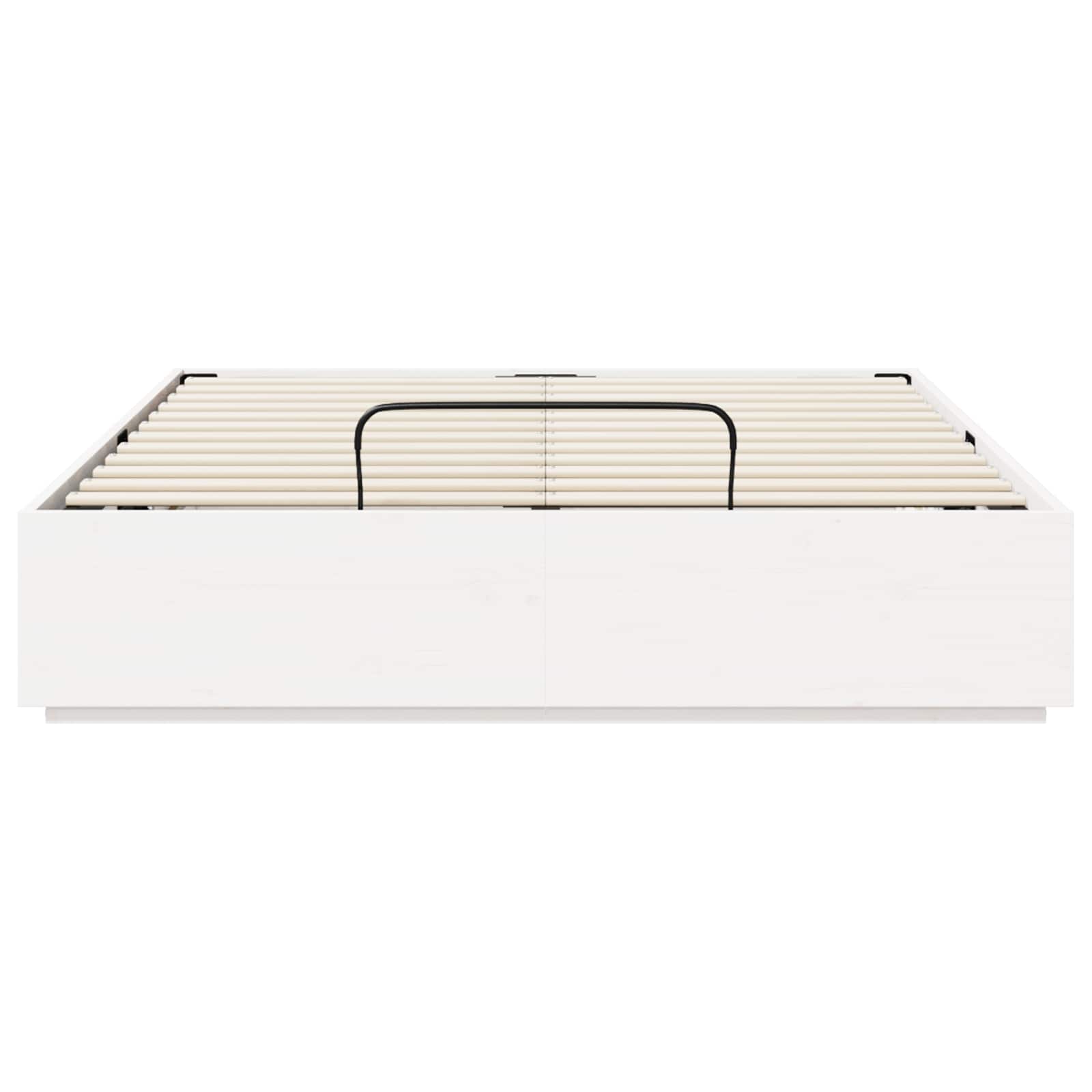Letto ottomano Bianco 120 x 200 cm Legno di pino massiccio | homemem39