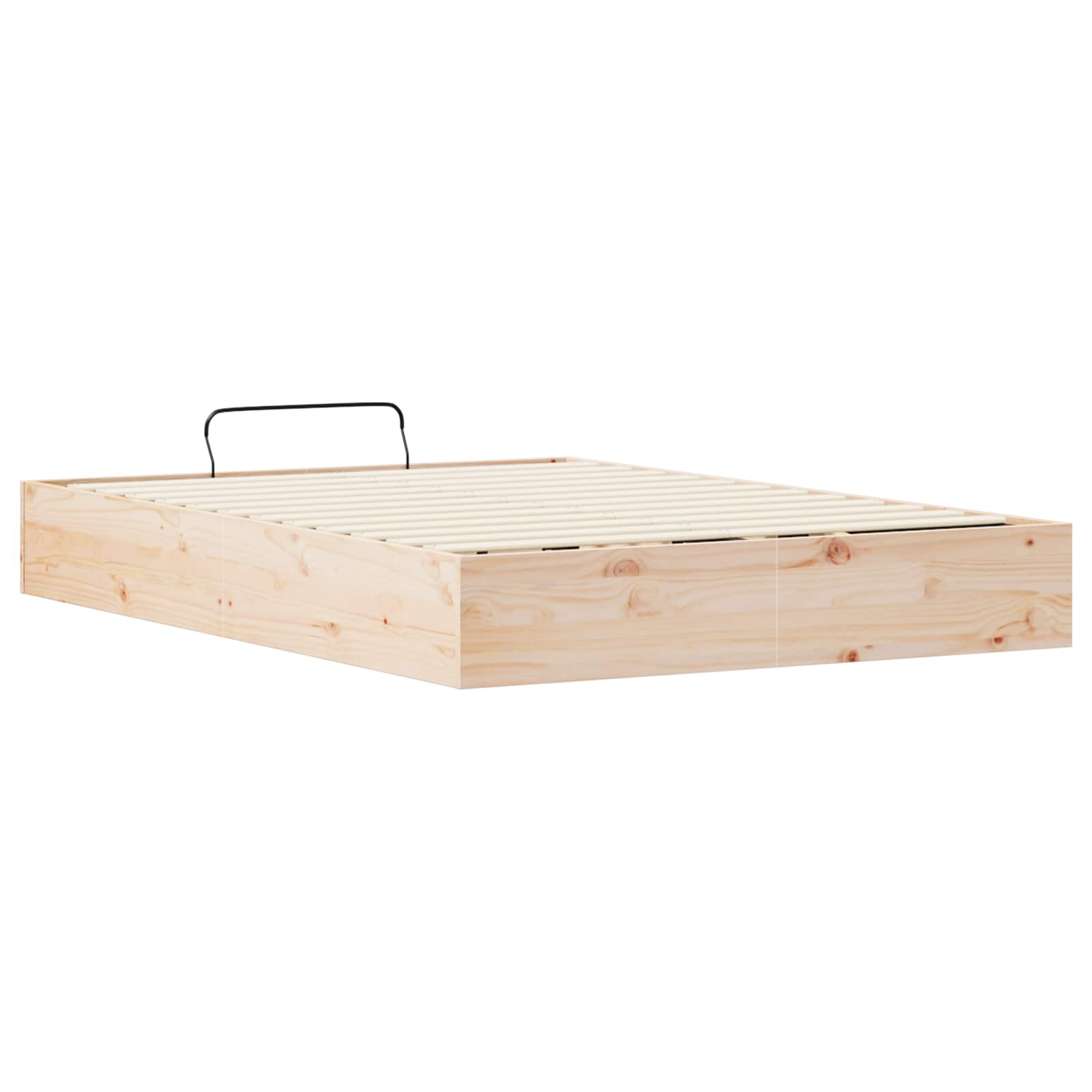 Telaio del Letto Ottomano con Ripostiglio Naturale 120 x 190 cm | homemem39