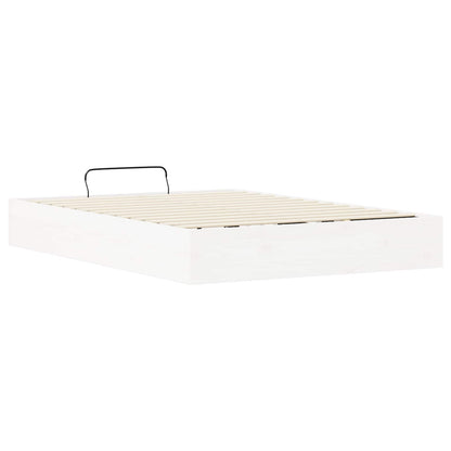 Telaio del Letto Ottomano con Ripostiglio Bianco 120 x 190 cm | homemem39