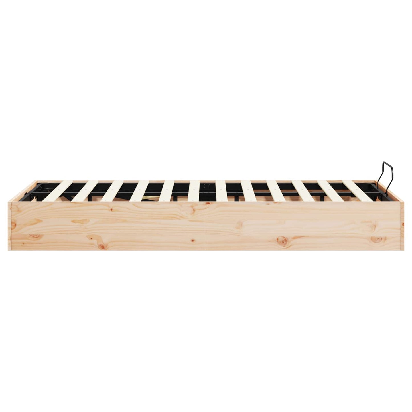Telaio del Letto Ottomano con Ripostiglio Naturale 135 x 190 cm | homemem39