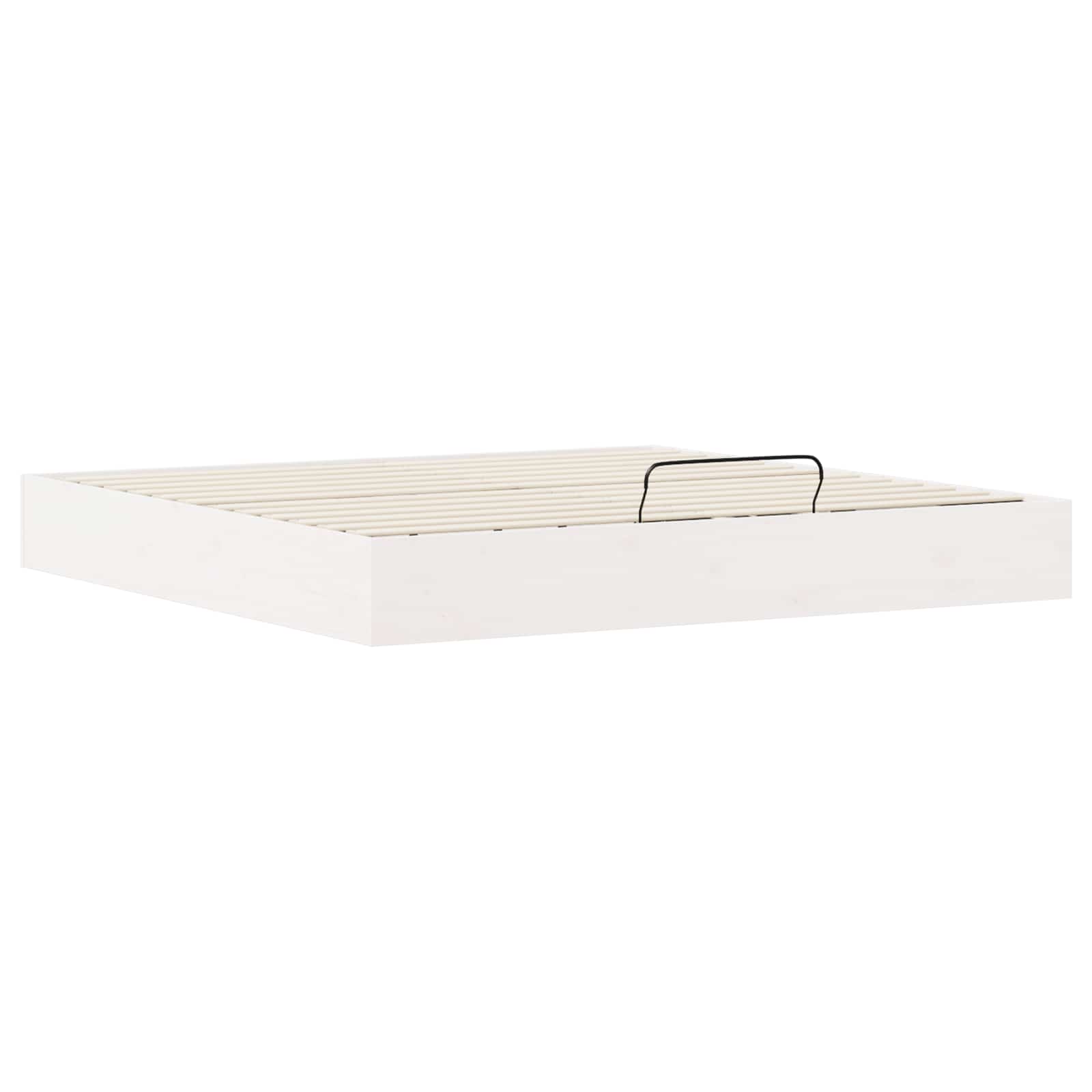 Telaio del Letto Ottomano con Ripostiglio Bianco 180 x 200 cm | homemem39