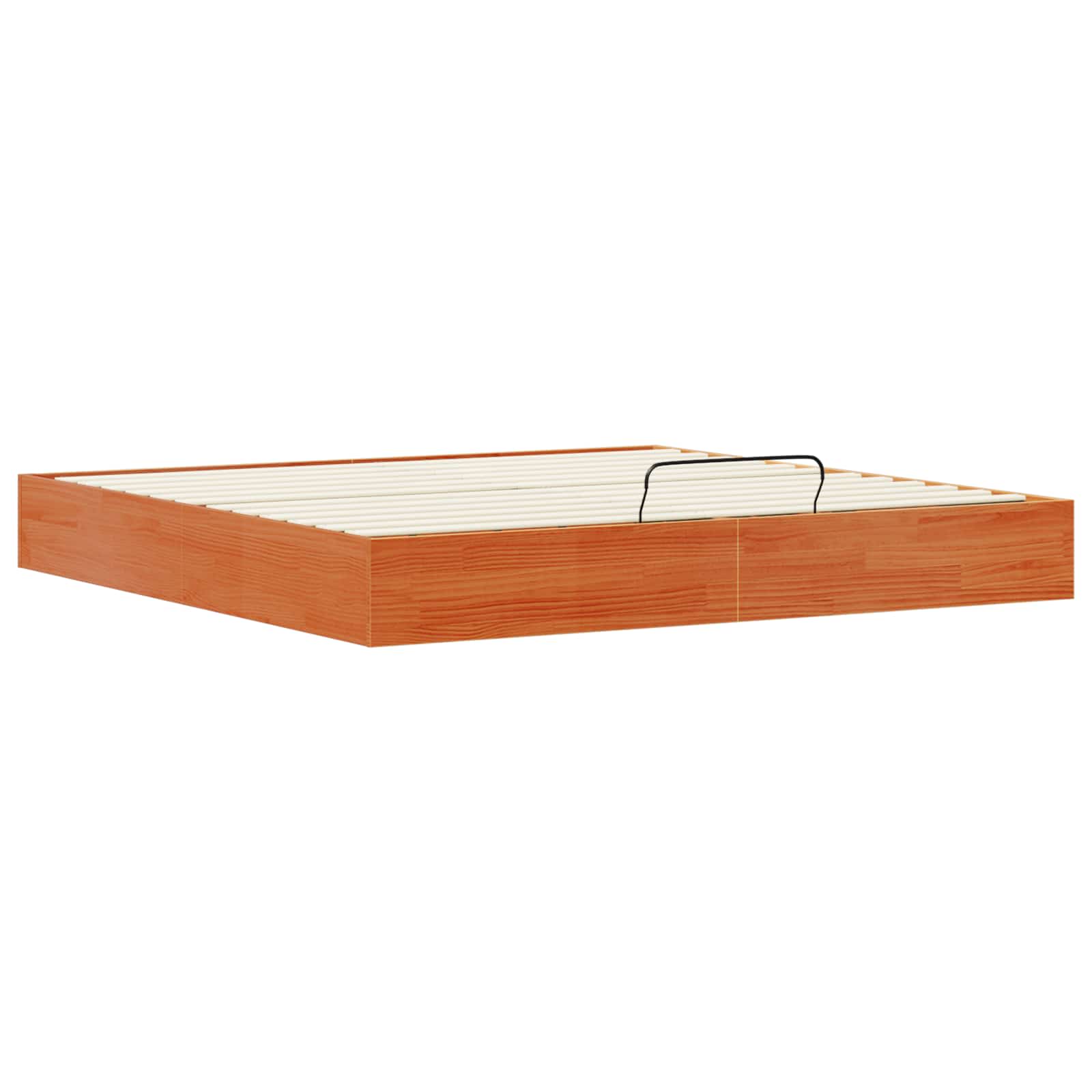 Telaio del Letto Ottomano con Ripostiglio Marrone Cerato | homemem39