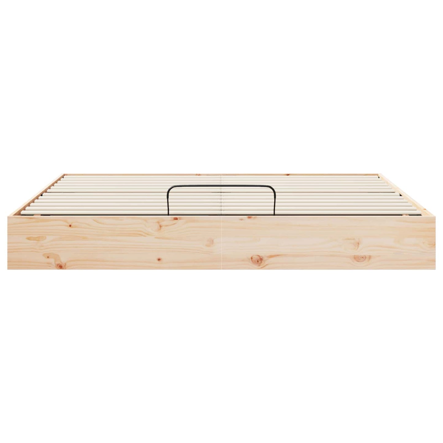 Telaio del Letto Ottomano con Ripostiglio Naturale 200 x 200 cm | homemem39