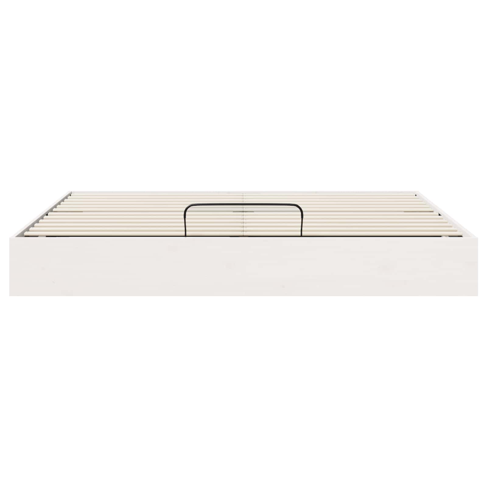 Telaio del Letto Ottomano con Ripostiglio Bianco 200 x 200 cm | homemem39