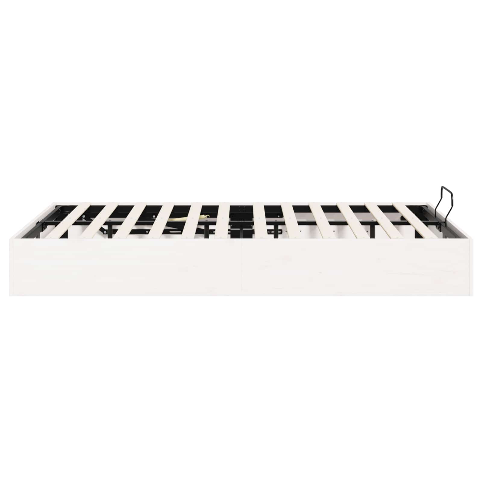 Telaio del Letto Ottomano con Ripostiglio Bianco 200 x 200 cm | homemem39