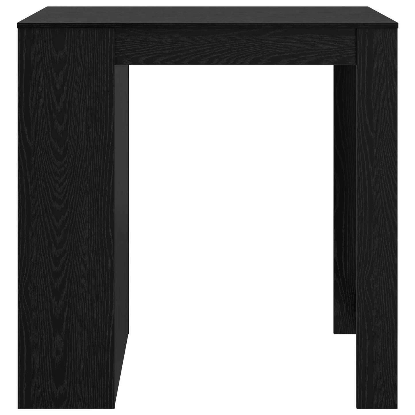 Tavolo da bar Rovere Nero 102 x 70 x 103,5 cm Legno multistrato | homemem39