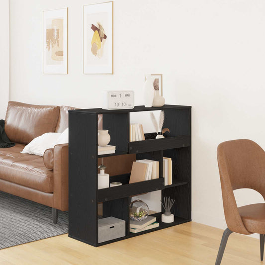 Scaffale per Libri Rovere Nero 100 x 33 x 94,5 cm | homemem39