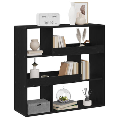 Scaffale per Libri Rovere Nero 100 x 33 x 94,5 cm | homemem39