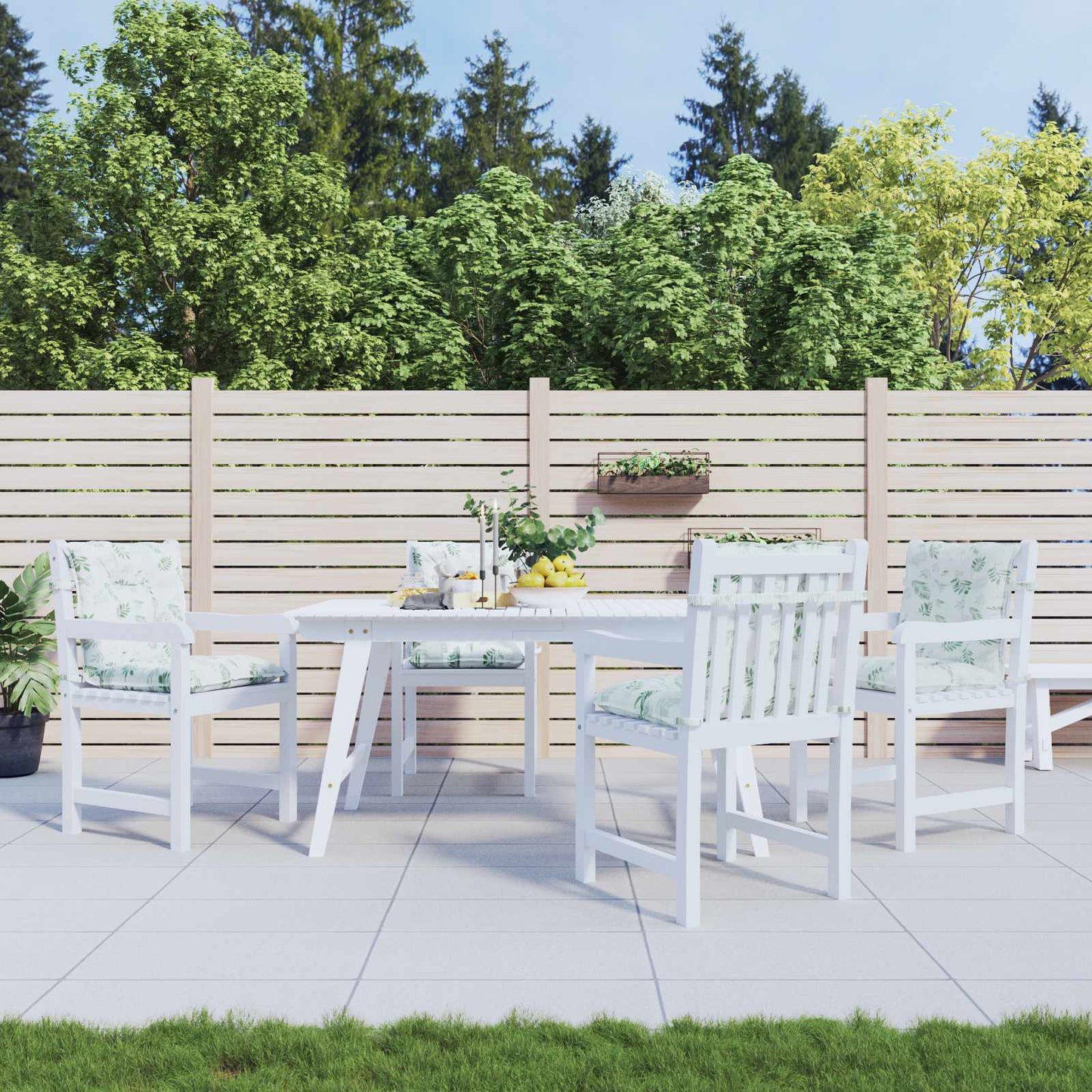 Cuscino da Esterno 100 x 50 x 7 cm 100% poliestere | homemem39