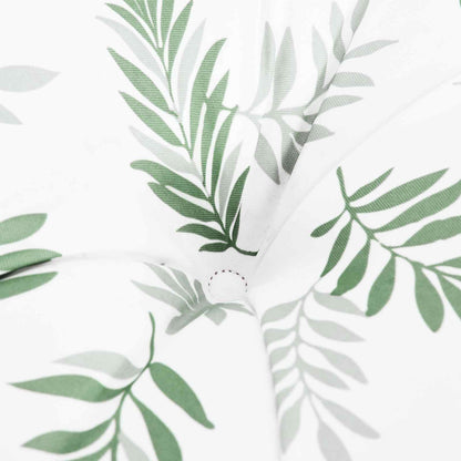 Cuscino da Esterno 6 pcs Bianco 100 x 50 x 7 cm Tessuto