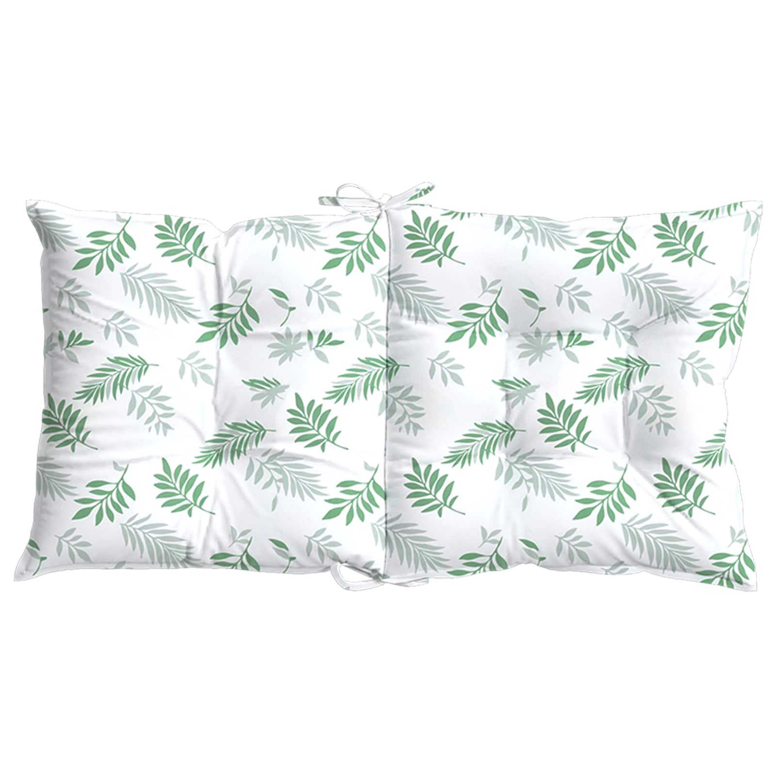 Cuscino da Esterno 6 pcs Bianco 100 x 50 x 7 cm Tessuto | homemem39