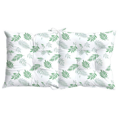 Cuscino da Esterno 6 pcs Bianco 100 x 50 x 7 cm Tessuto | homemem39