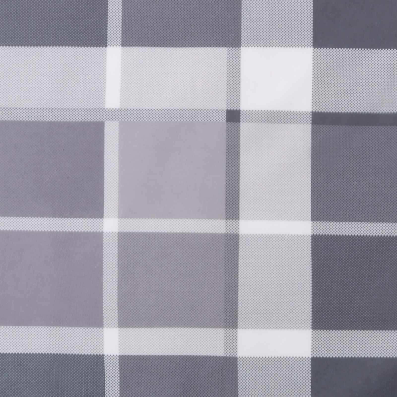Cuscino da Esterno 4 pcs Grigio a quadri 60 x 60 cm Tessuto | homemem39
