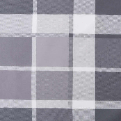 Cuscino da Esterno 4 pcs Grigio a quadri 60 x 60 cm Tessuto | homemem39