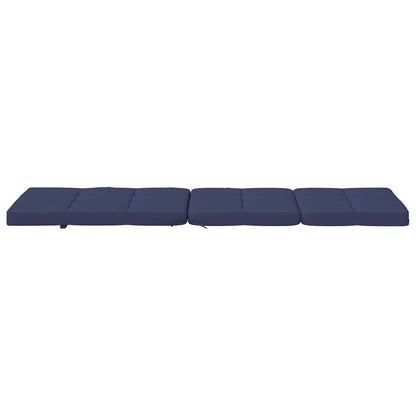 Cuscino da Esterno 2 pcs Blu navy 180 x 55 x 7 cm Tessuto | homemem39