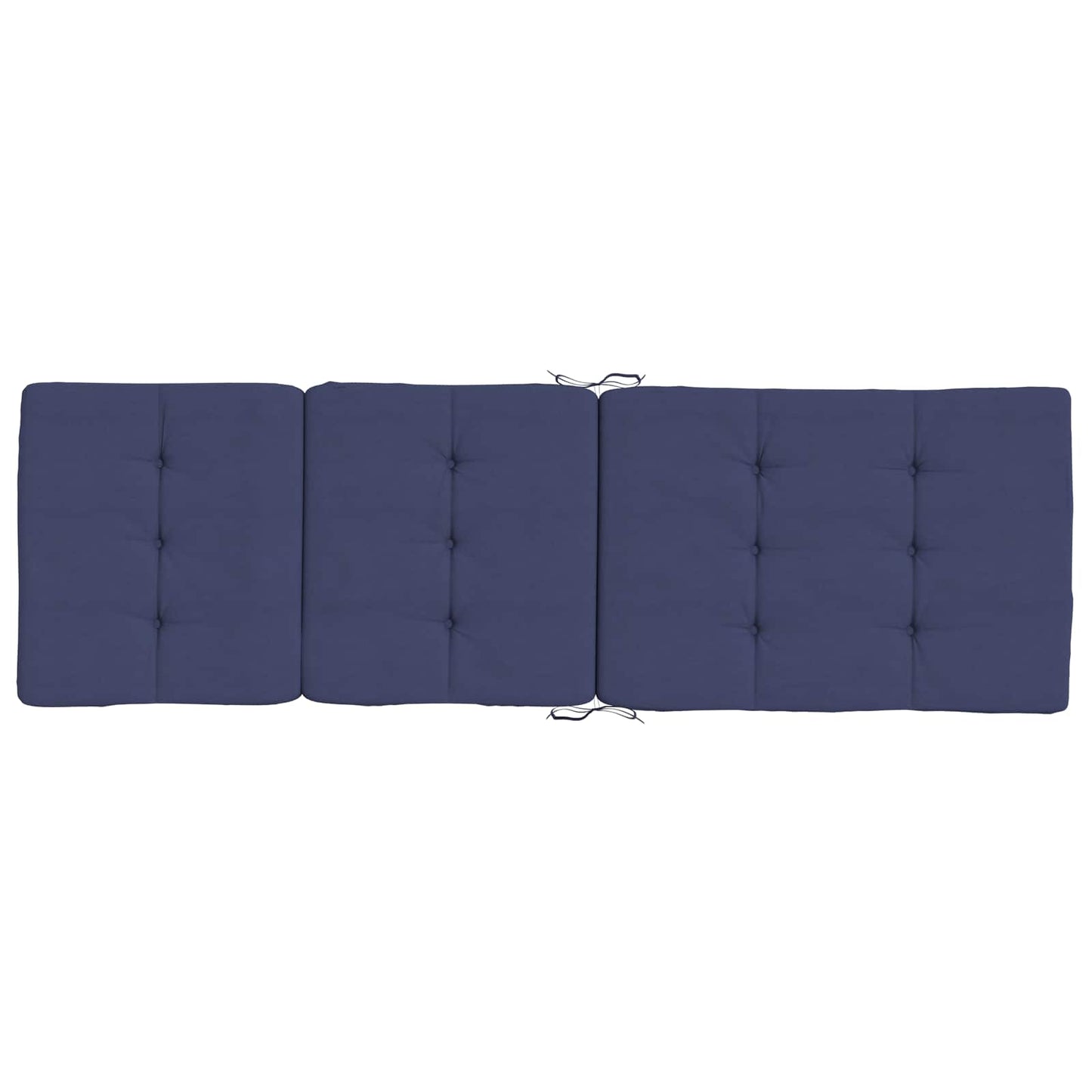 Cuscino da Esterno 2 pcs Blu navy 180 x 55 x 7 cm Tessuto | homemem39