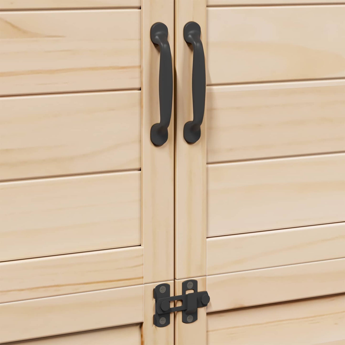 Capanno da Giardino con tetto Naturale 106,5 x 56 x 176 cm | homemem39