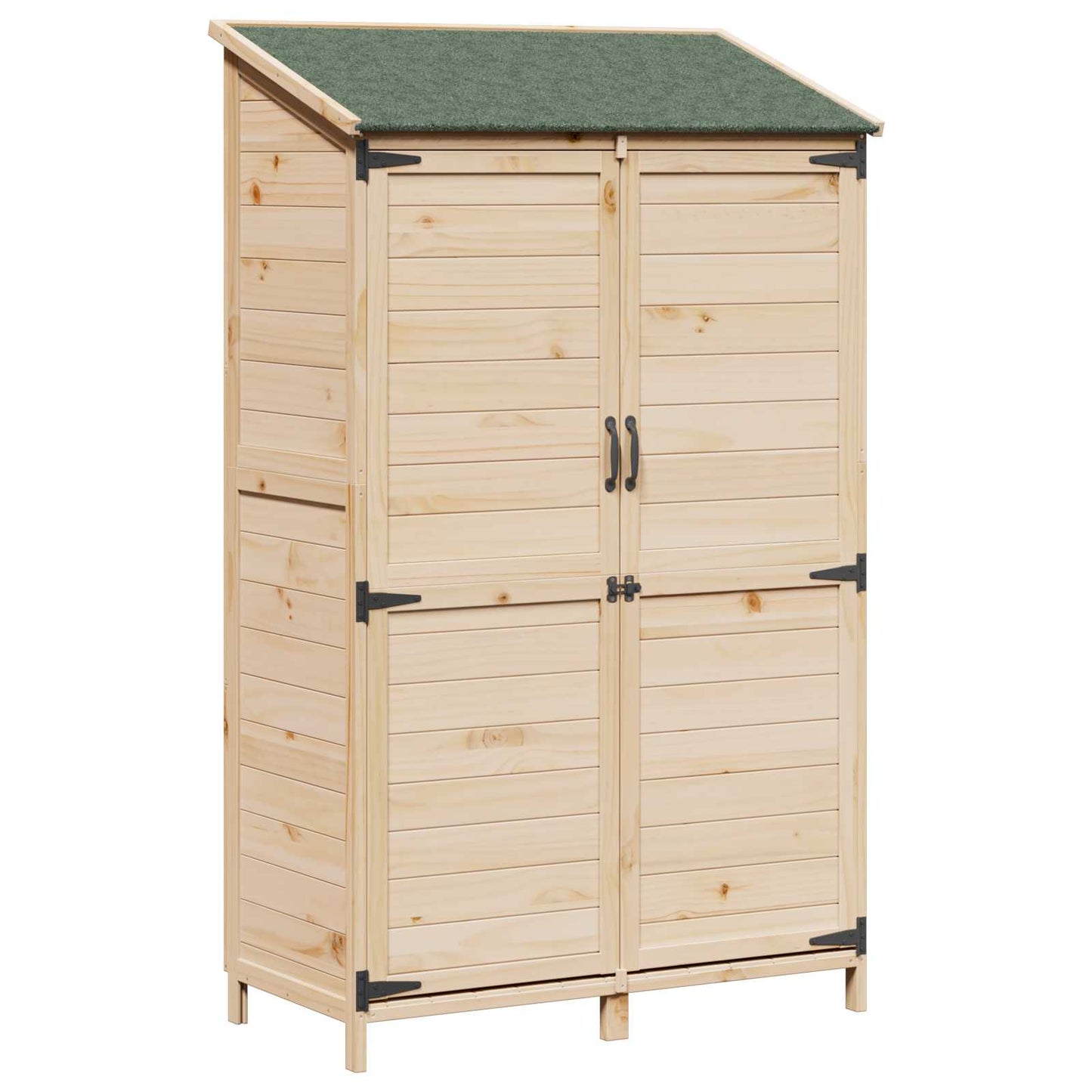 Capanno da Giardino con tetto Naturale 106,5 x 56 x 176 cm | homemem39