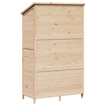 Capanno da Giardino con tetto Naturale 106,5 x 56 x 176 cm | homemem39