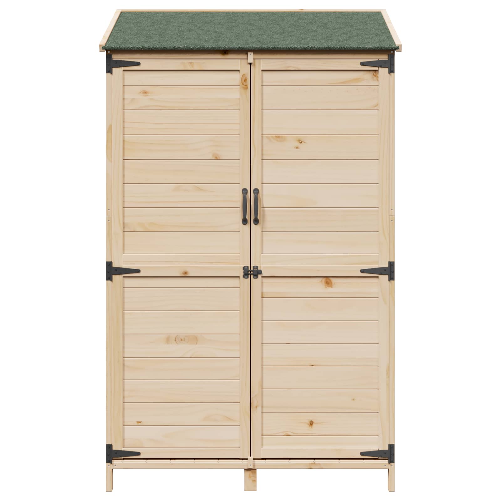 Capanno da Giardino con tetto Naturale 106,5 x 56 x 176 cm | homemem39