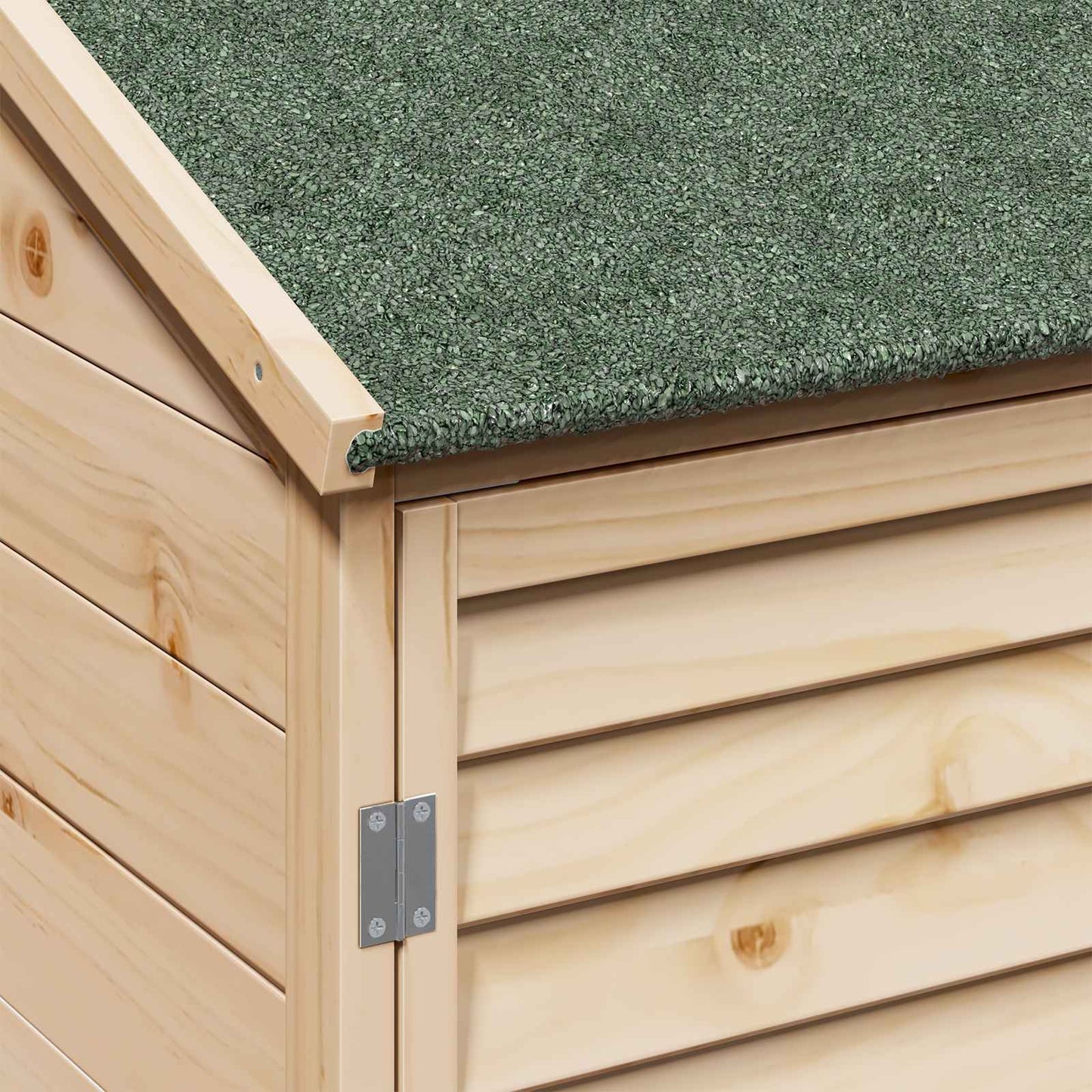 Capanno da Giardino con tetto Naturale 59 x 56 x 113,5 cm | homemem39