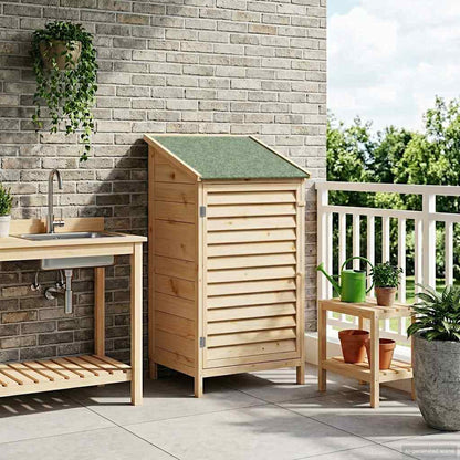 Capanno da Giardino con tetto Naturale 59 x 56 x 113,5 cm | homemem39