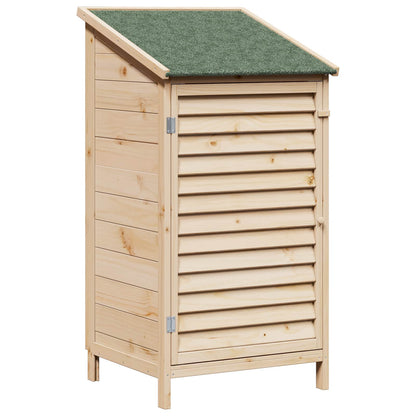 Capanno da Giardino con tetto Naturale 59 x 56 x 113,5 cm | homemem39