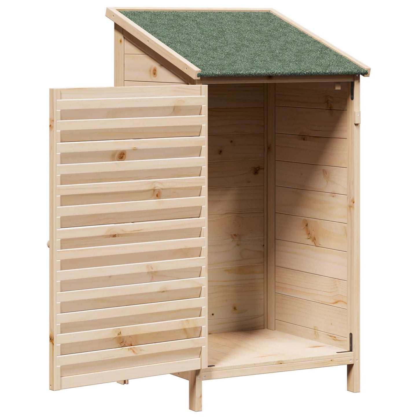 Capanno da Giardino con tetto Naturale 59 x 56 x 113,5 cm | homemem39