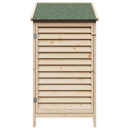Capanno da Giardino con tetto Naturale 59 x 56 x 113,5 cm | homemem39