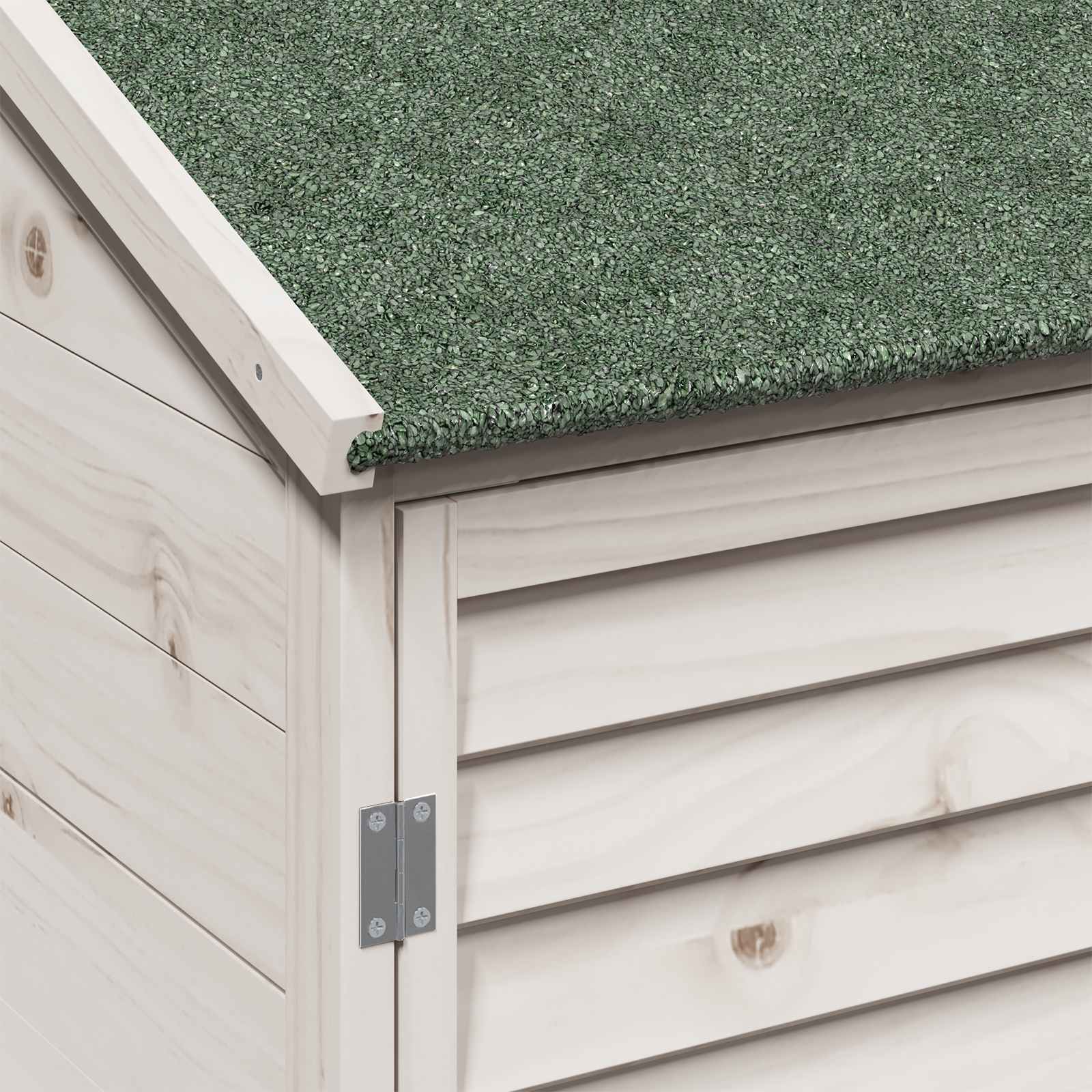 Capanno da Giardino con tetto Bianco 59 x 56 x 113,5 cm | homemem39