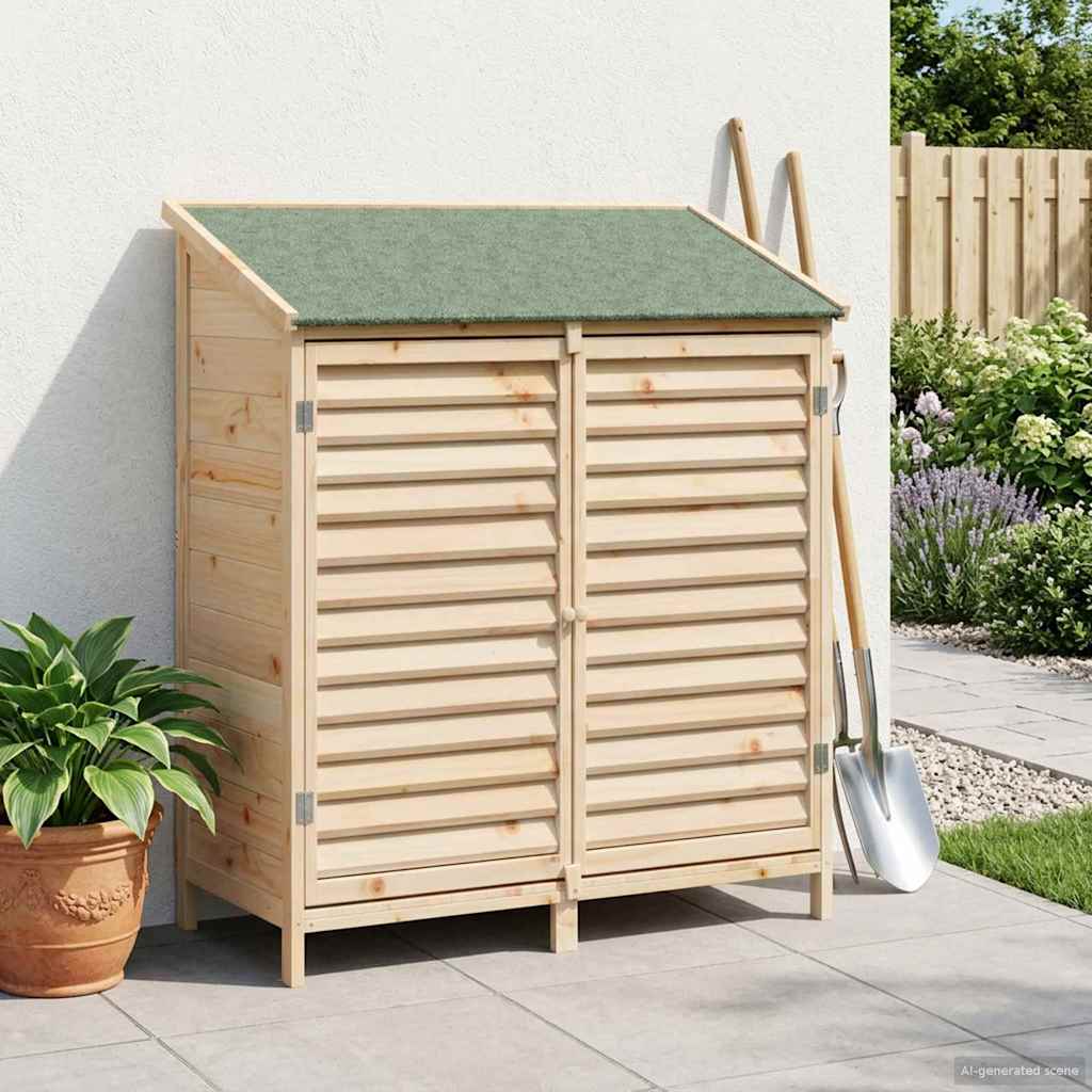 Capanno da Giardino con tetto Naturale 106 x 56 x 113,5 cm | homemem39