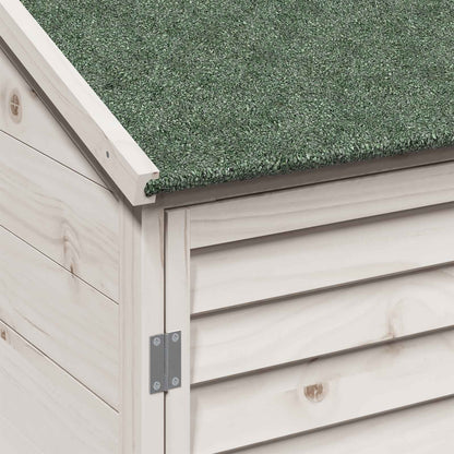 Capanno da Giardino con tetto Bianco 59 x 56 x 176 cm | homemem39