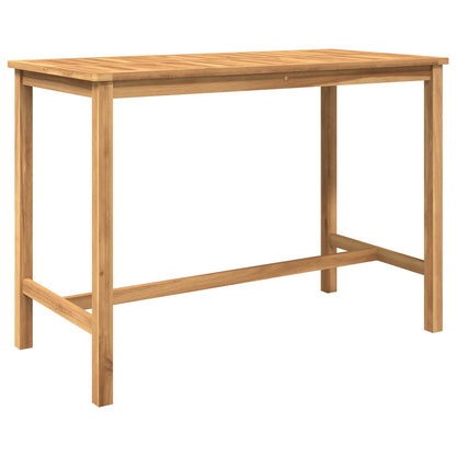 Set Bar da Esterno 7 pcs Naturale Legno di teak solido | homemem39