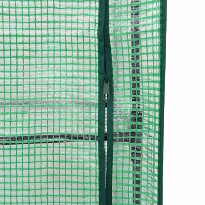 Vaso da Giardino con Copertura per Serra e Ruote 3 pz PP | homemem39