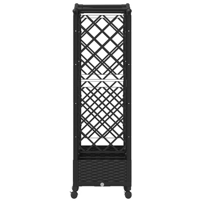 Letto Rialzato con Griglia e Tetto Nero 169 x 40 x 129 cm PP | homemem39
