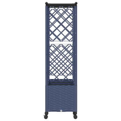 Letto Rialzato con Griglia e Tetto Grigio 162,5 x 40 x 142 cm | homemem39