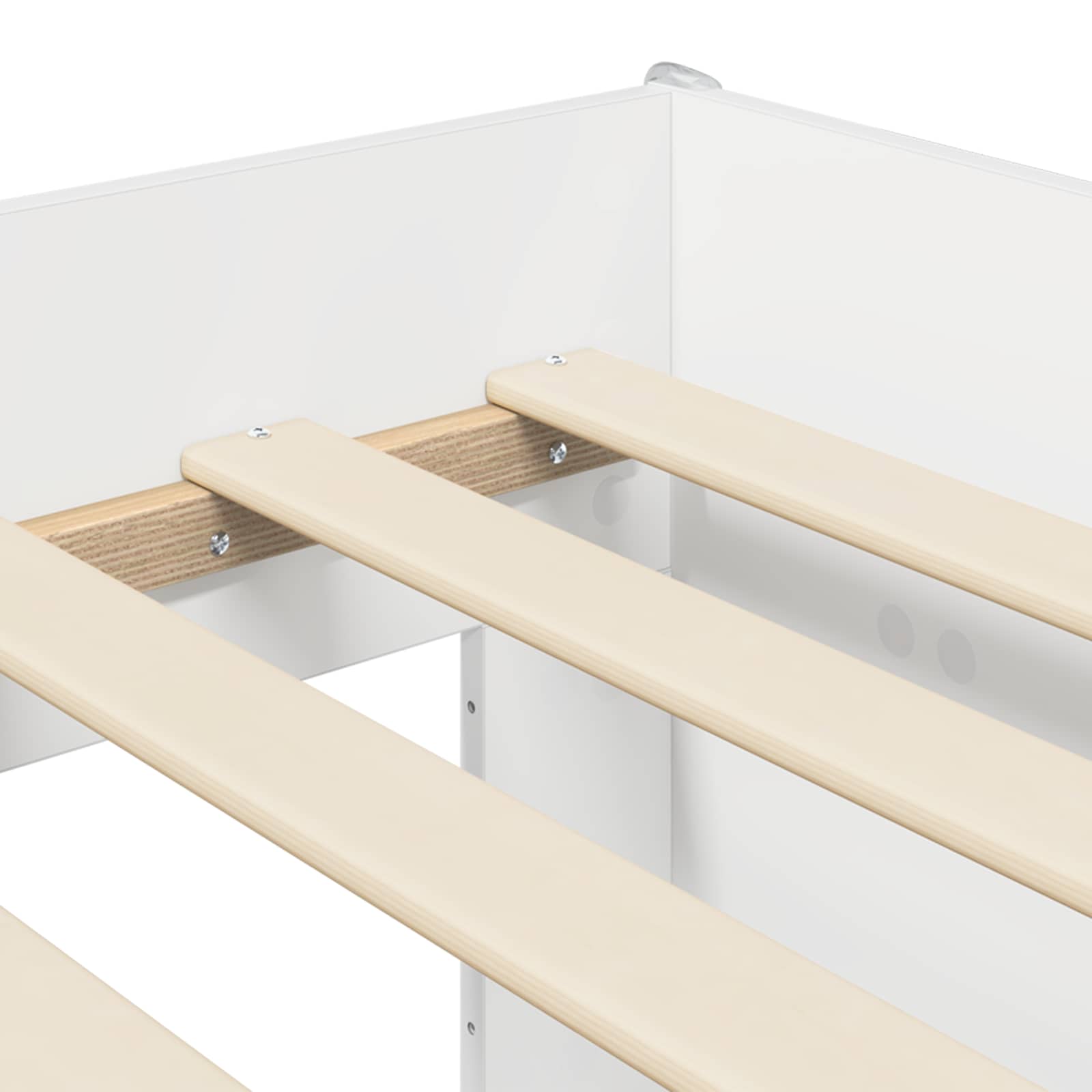 Letto Alto per Bambini Bianco 80 x 200 cm Legno ingegnerizzato | homemem39