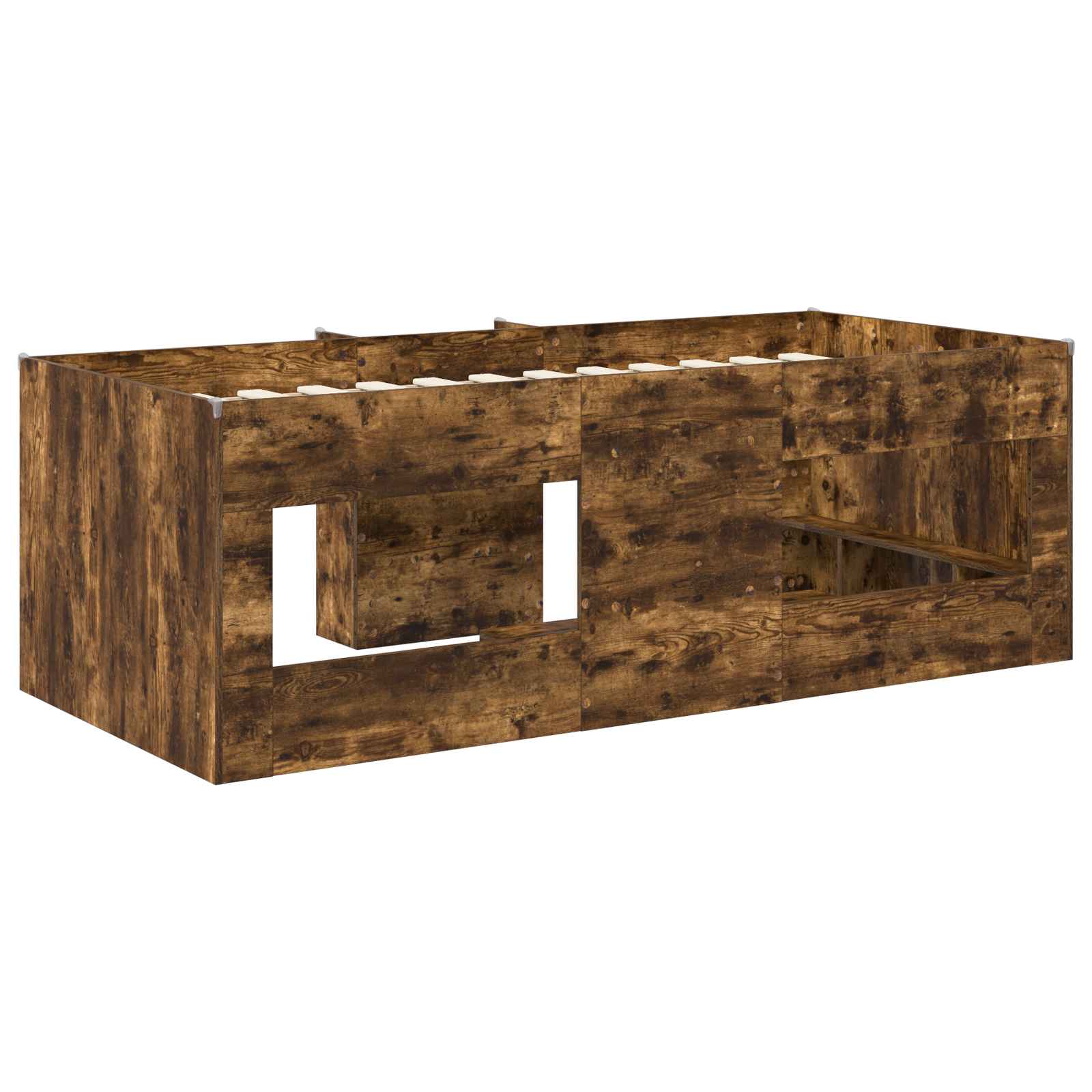 Letto Alto per Bambini Rovere Fumo 203 x 101,1 x 68,5 cm | homemem39